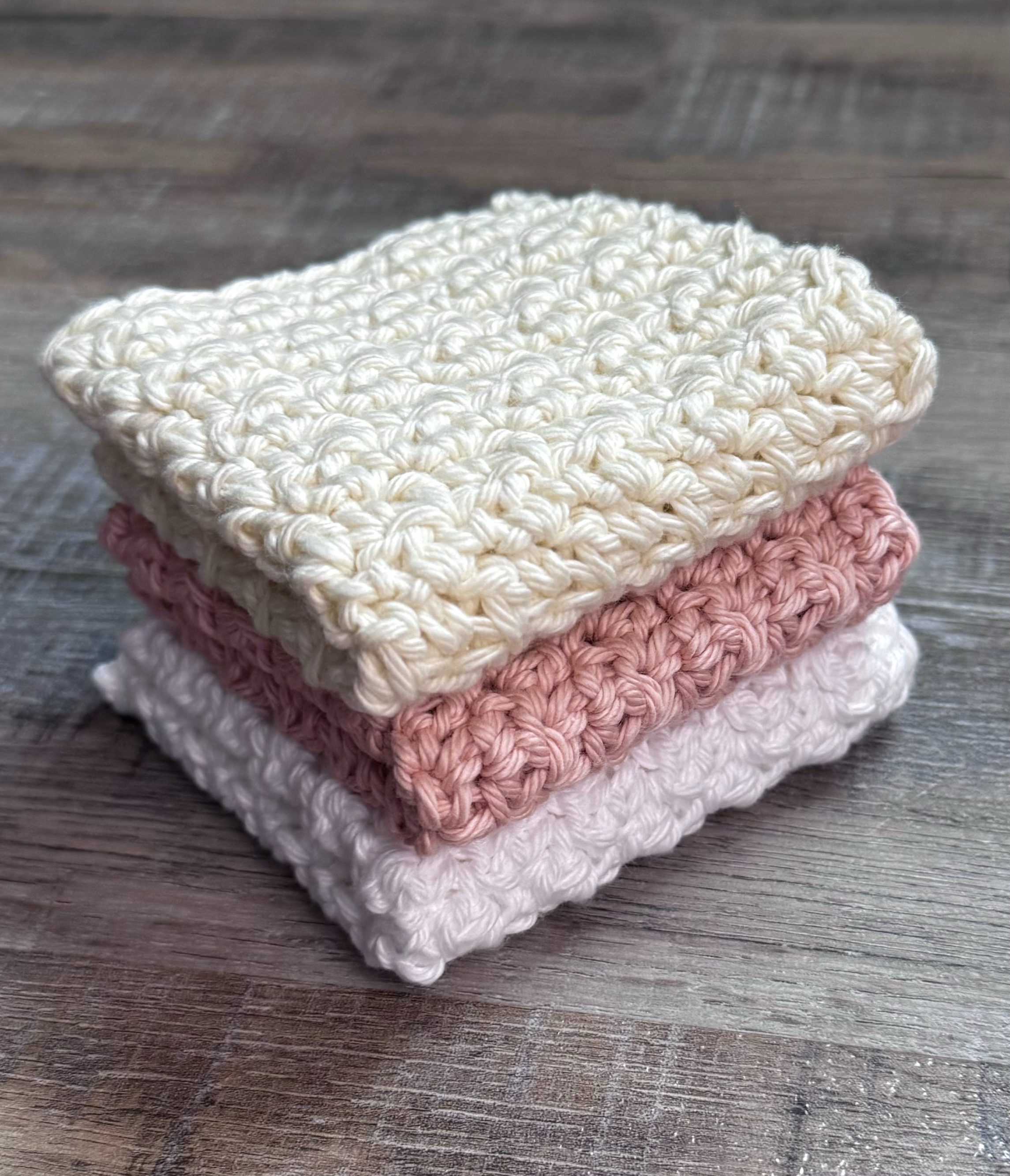 Crochet Lemon Peel Stitch Spa Cloth | Creating Me