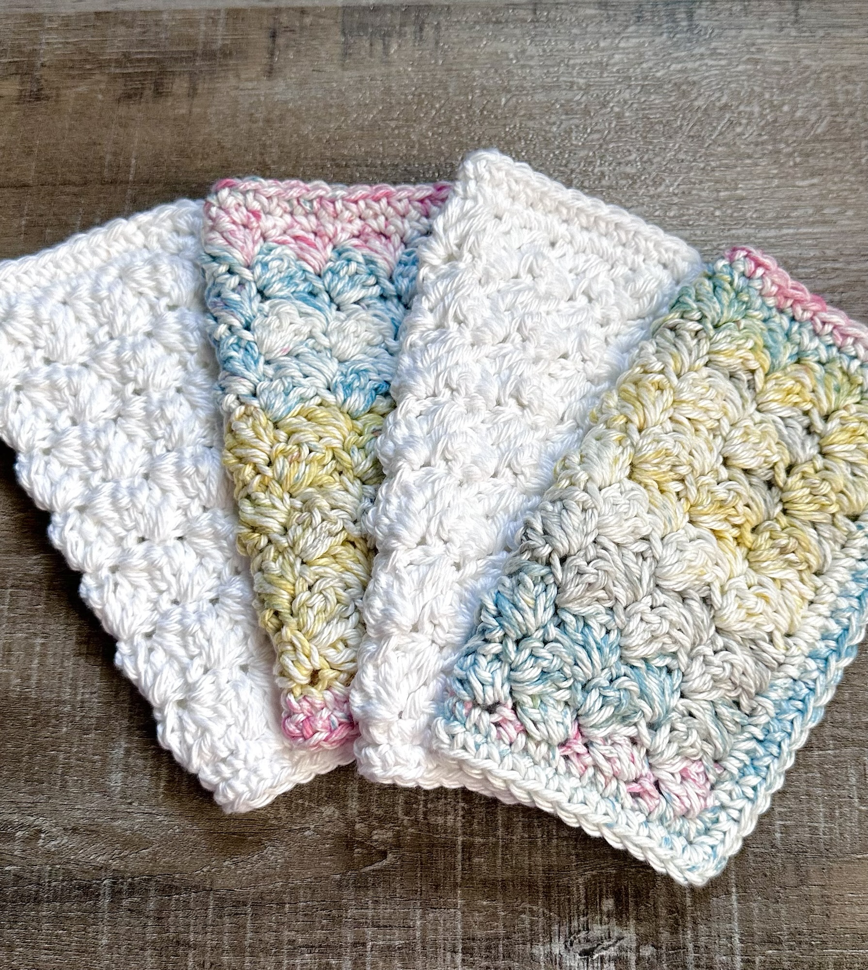 Christmas Gift Idea – Crochet Spa Cloths | Creating Me